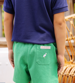 The Beaufort Bonnet Company- Kiawah Kelly Green/Multicolor Sheffield Shorts