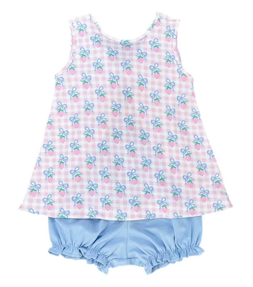 James & Lottie Berry Special Lottie Bloomer Set featuring colorful berry-themed bloomers for toddlers.