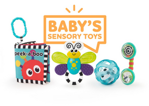 Sassy Baby - Baby's Sensory Toys Box Set