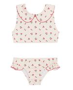 Minnow - Girls Summer Cherries Round Collar Bikini
