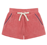Minnow - Boys Poppy Red French Terry Short