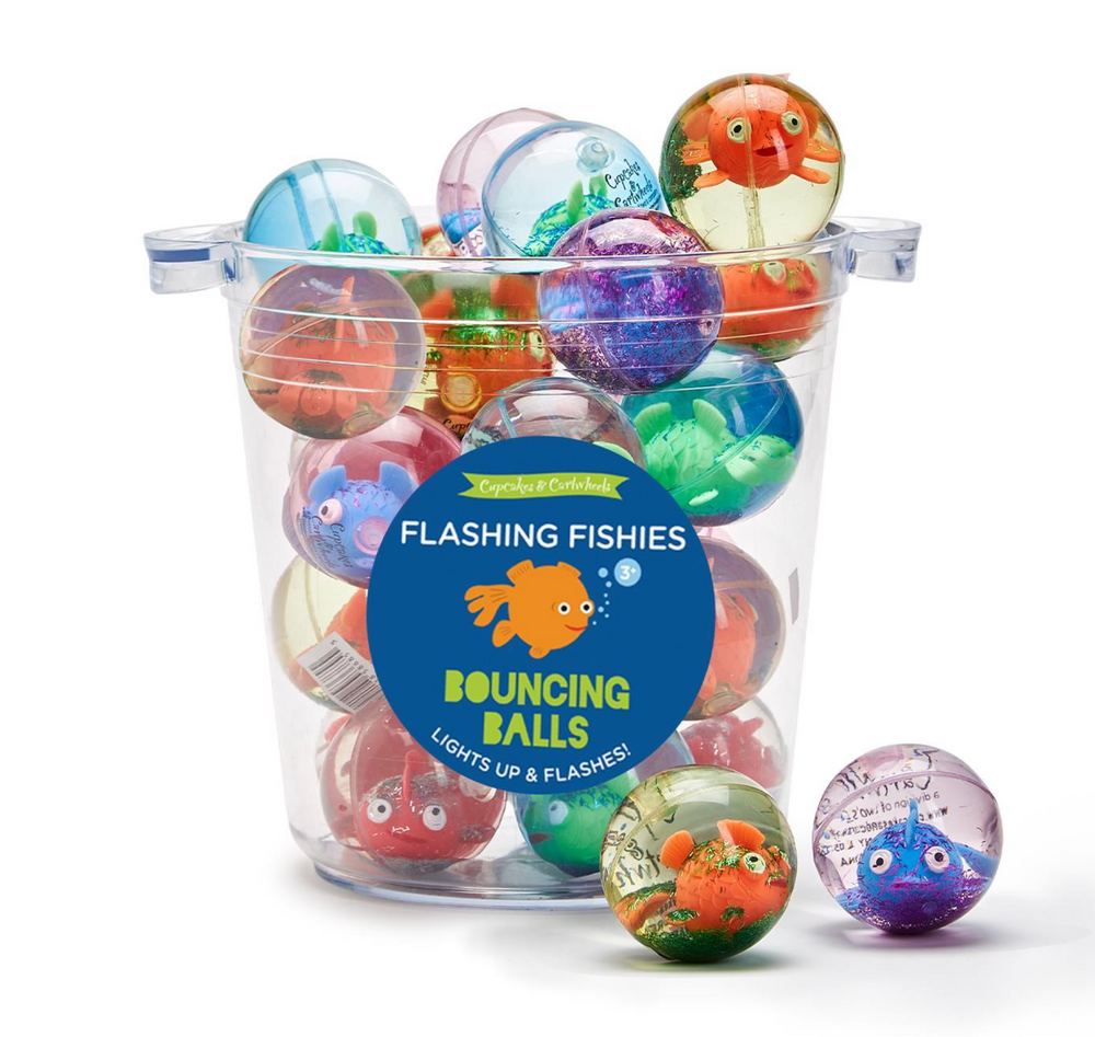 Cupcakes and Cartwheels - Fish Led Bouncing Ball