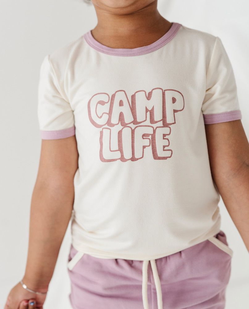 Babysprouts - Retro Short Sleeve Tee - Camp Life