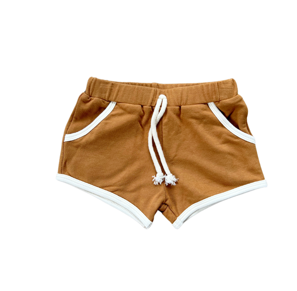 Babysprouts - Retro Shorts - Toffee