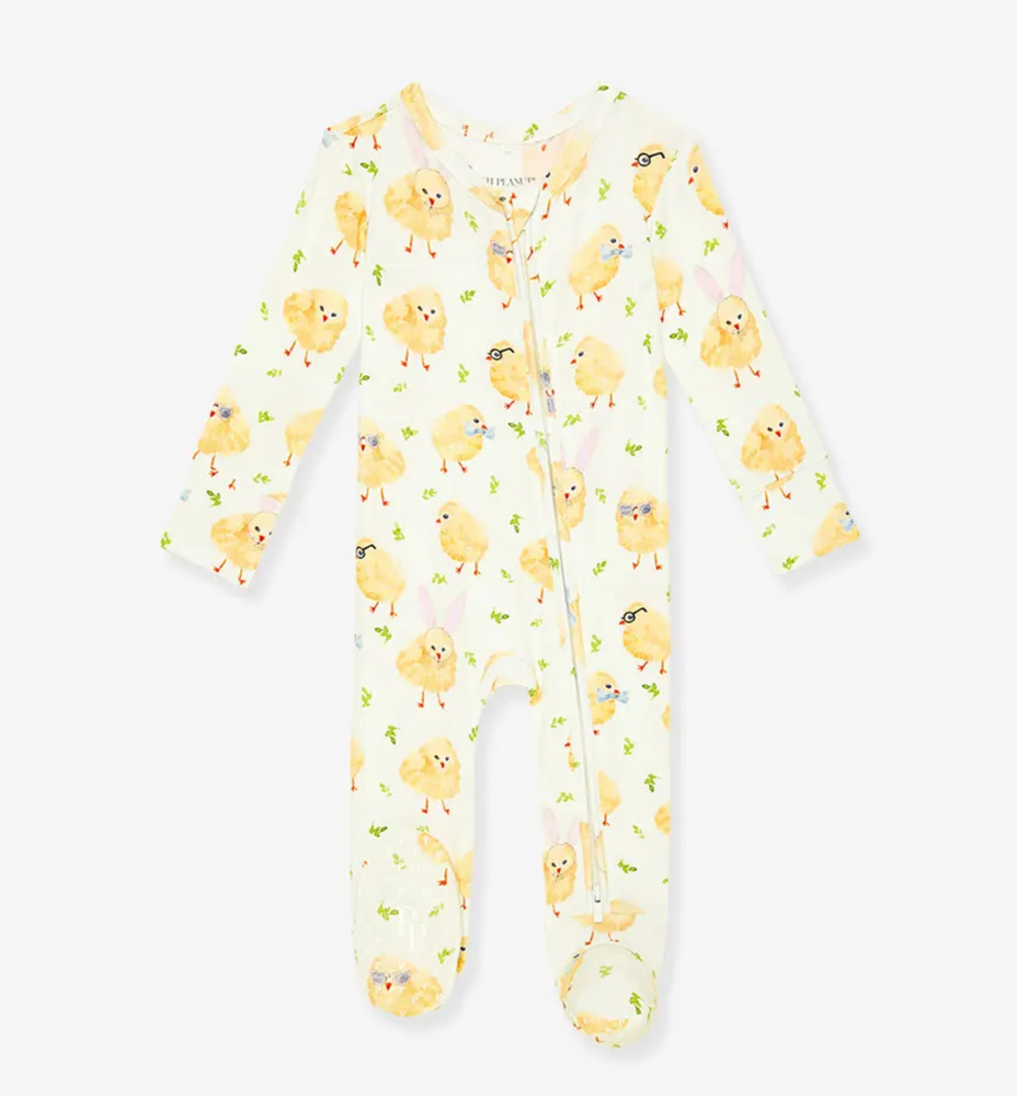 Posh Peanut - Charles - Footie Zippered One Piece