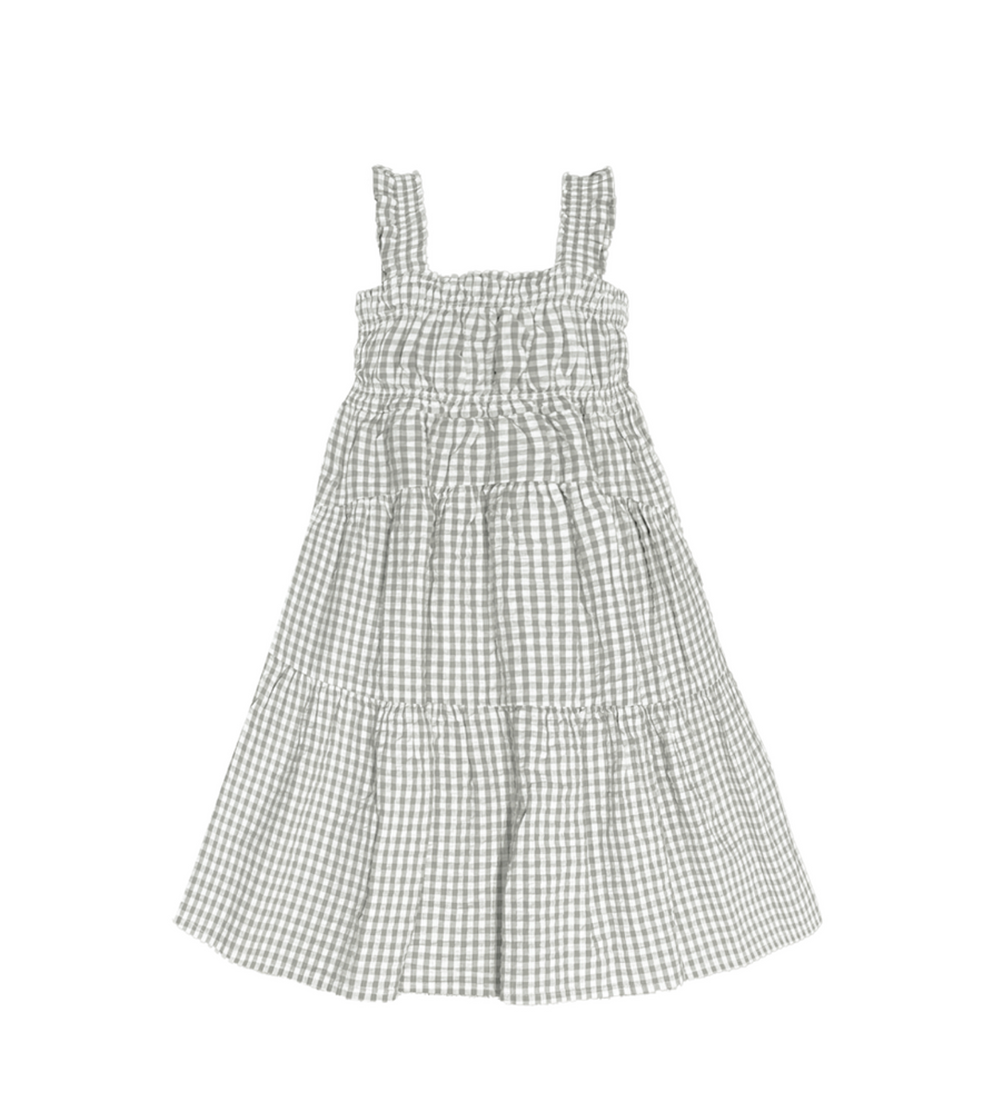 Rylee & Cru - Eucalyptus Gingham Josie Dress