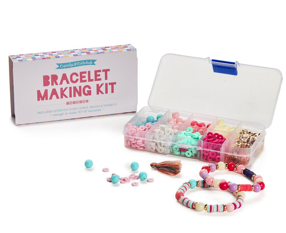 Cupcakes & Cartwheels - Bead Bracelet Craft Kit