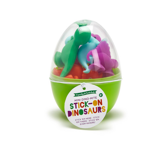 Cupcakes & Cartwheels - Dino-mite Surprise Egg with 10 Stick-on Mini Dinosaurs