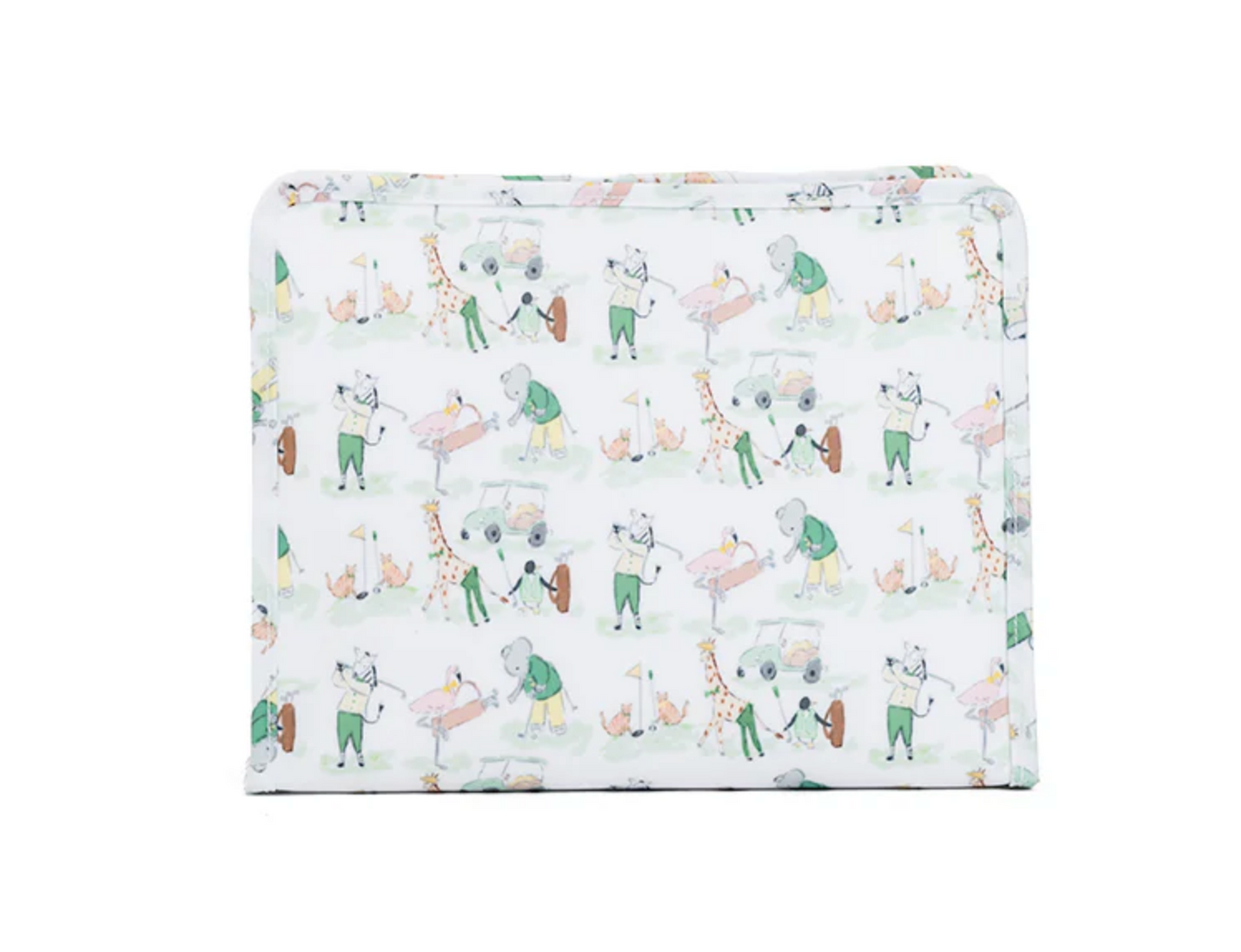 Large zip pouch by TRVL Designs with a sleek, minimalist design and sturdy zipper, perfect for travel organization.