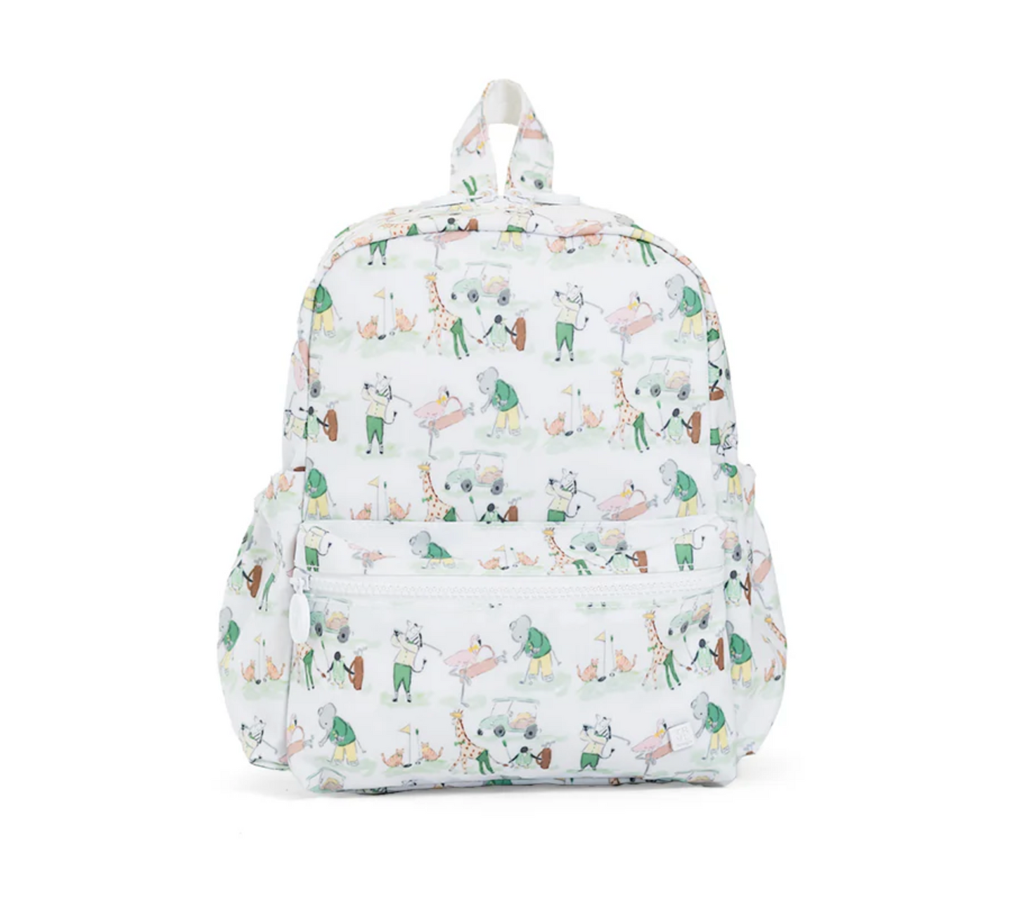 Screenshot of TRVL Designs Mini Backer, a compact travel organizer with multiple compartments and a sleek design.