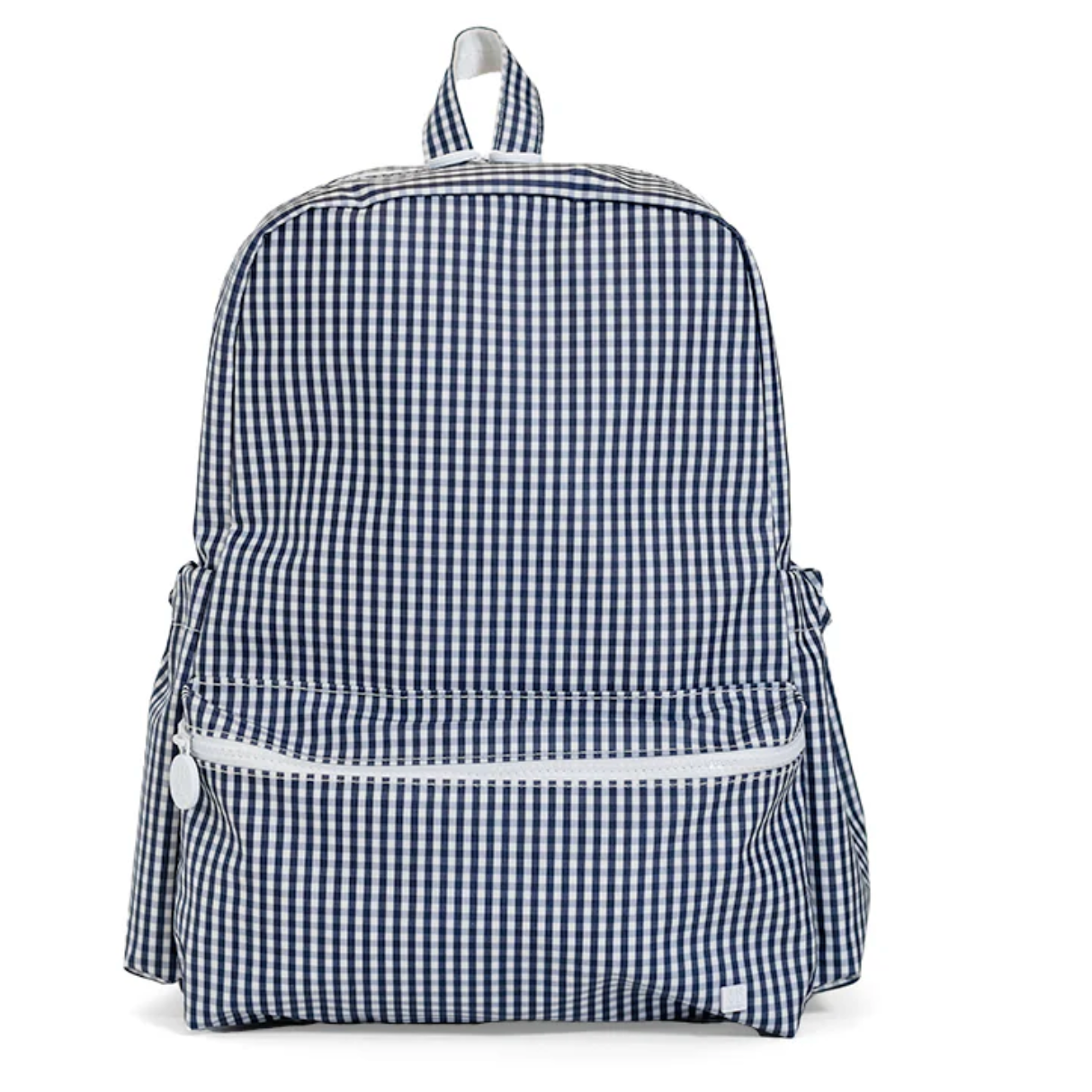 TRVL Design backpack featuring multiple compartments, adjustable straps, and stylish black fabric for everyday use and travel.