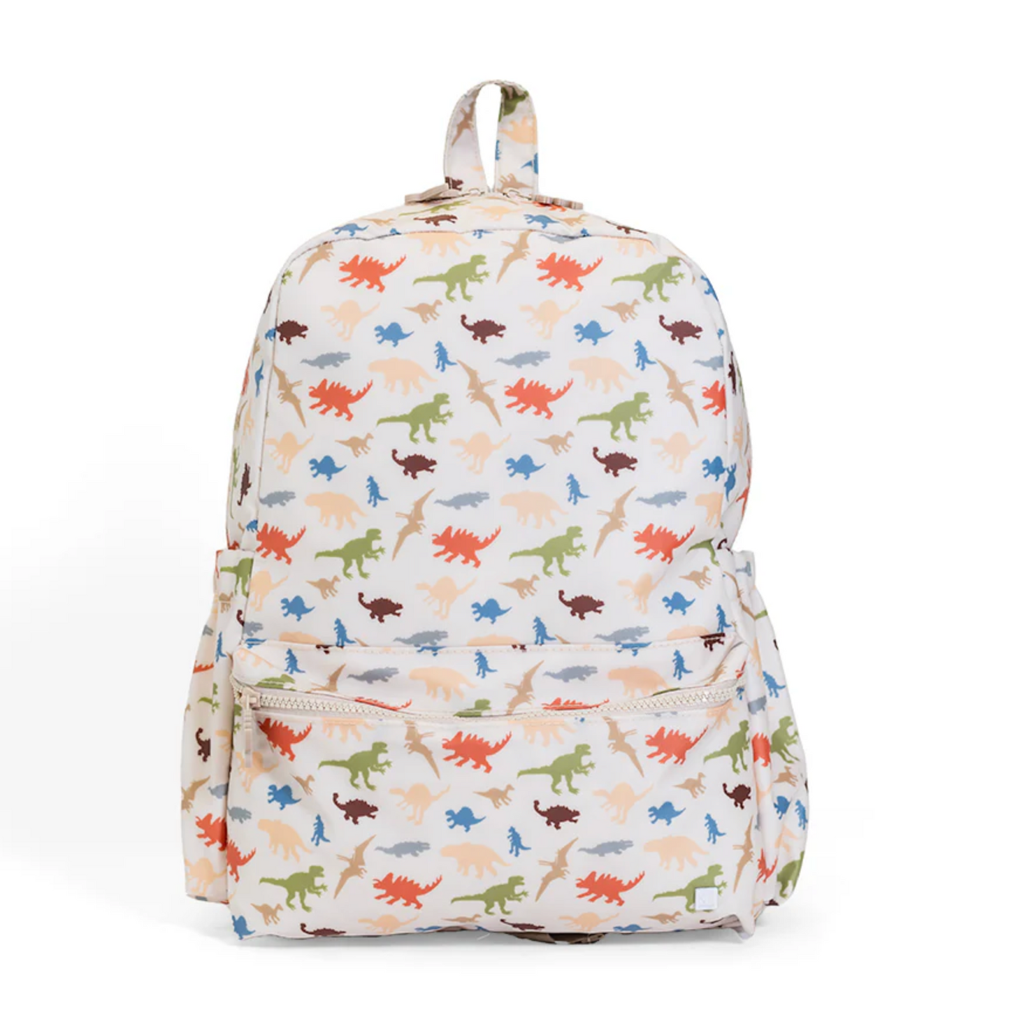Screenshot of a TRVL Designs backpack showcasing a sleek, modern design with multiple compartments and adjustable straps.