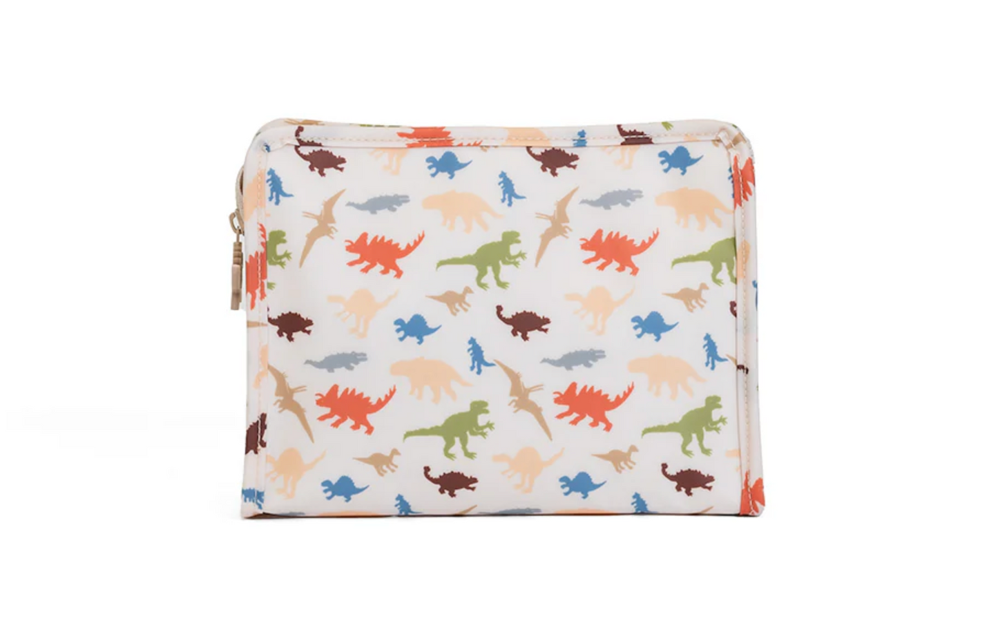 TRVL Designs Roadie Medium Zip Pouch showing a sleek, compact pouch with a zipper closure on a plain background.