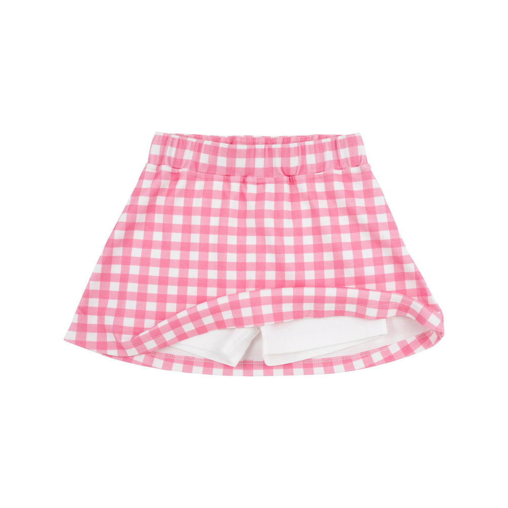 
            
                Load image into Gallery viewer, The Beaufort Bonnet Company - Hamptons Hot Pink Gingham Searcy Skort
            
        
