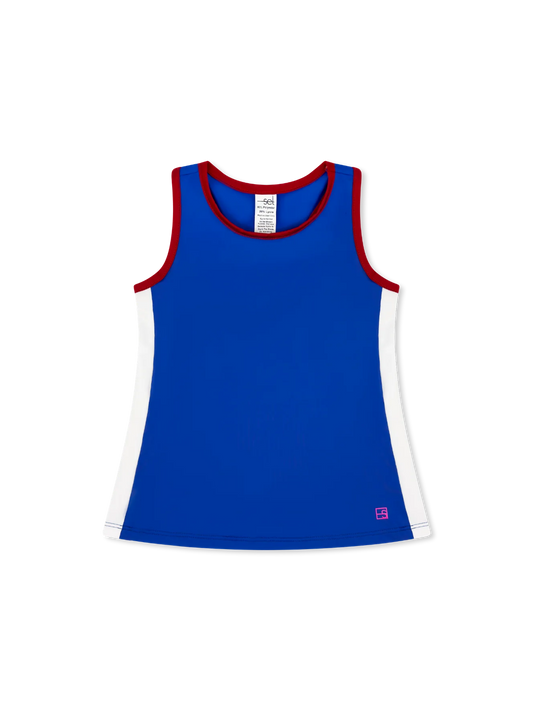 Set Athletics - Nicole Tank - Resort Royal, Candy Apple Red