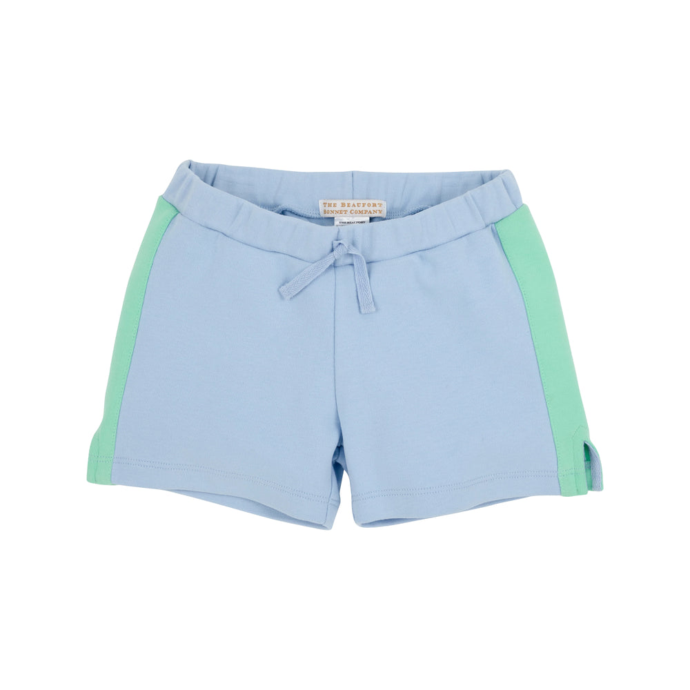 The Beaufort Bonnet Company - Beale Street Blue/Grace Bay Green Shaefer Shorts