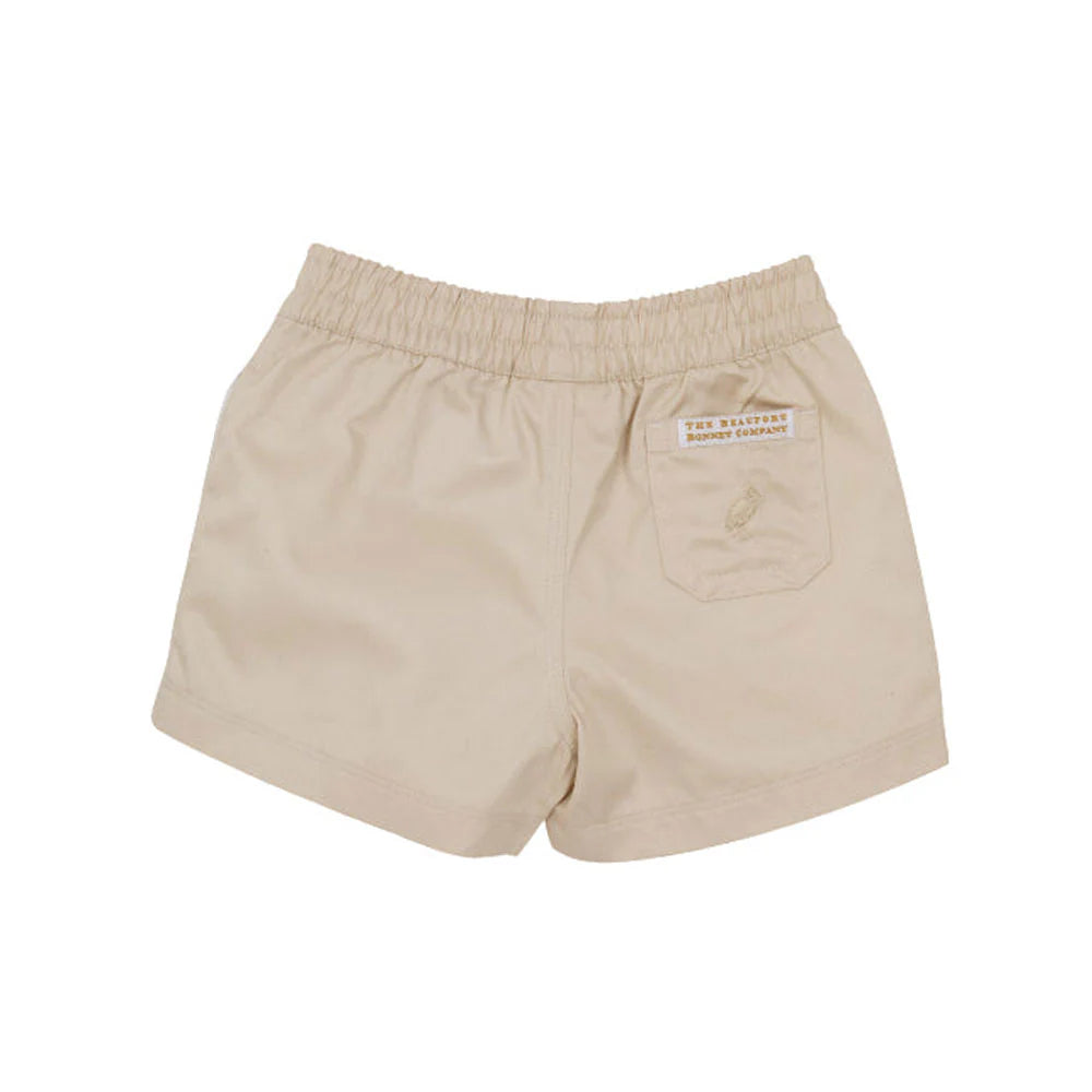 The Beaufort Bonnet Company - Twill Sheffield Shorts -  Keeneland Khaki/Keeneland Khaki