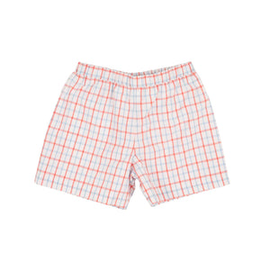 The Beaufort Bonnet Company - Parrot CayCoral Chandler Check Shelton Shorts