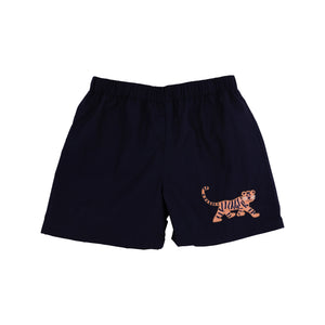 The Beaufort Bonnet Company - Shelton Shorts - Applique - Nantucket Navy/Beale Street Blue/Tiger