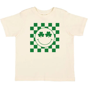 Sweet Wink - Shamrock Smiley St. Patrick's Day Short Sleeve T-Shirt