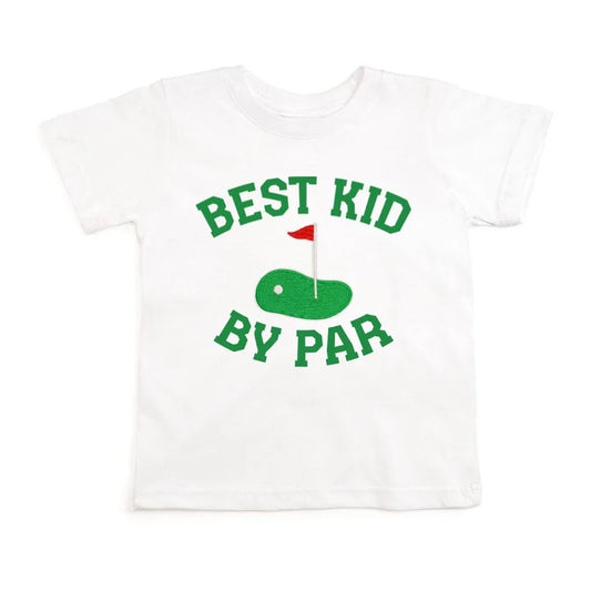 Sweet Wink Best Kid By Par Patch short sleeve T-shirt with colorful design, comfortable casual kids' clothing.