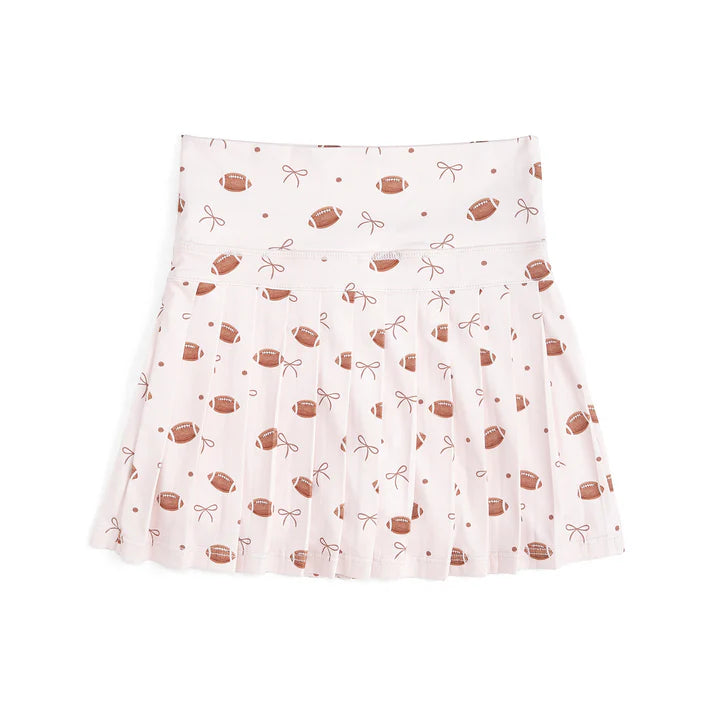Sweet Wink Game Day athletic skort with built-in shorts, lightweight fabric, and sporty design for active wear and athletic performance.