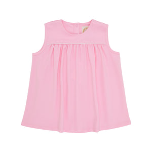 The Beaufort Bonnet Company - Pier Party Pink Sleeveless Dowell Day Top