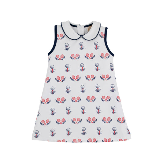 The Beaufort Bonnet Company - Sleeveless Maude's Peter Pan Collar Dress Little Sport