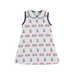 The Beaufort Bonnet Company - Sleeveless Maude's Peter Pan Collar Dress Little Sport