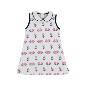 The Beaufort Bonnet Company - Sleeveless Maude's Peter Pan Collar Dress Little Sport