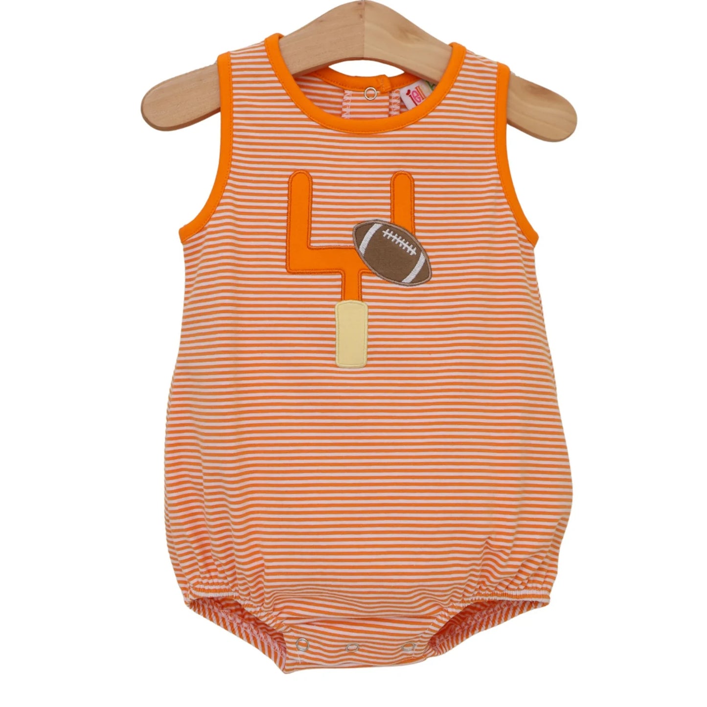 Orange & White Down, Set, Hut Bubble