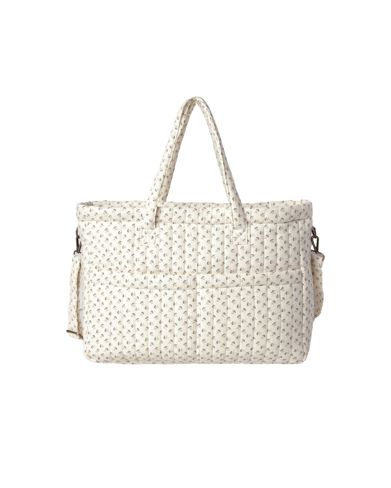 Quincy Mae - French Flora Diaper Bag