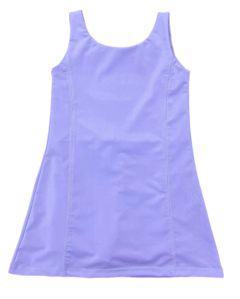 James & Lottie - Lavender Athleisure Straight Tennis Dress BE