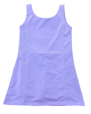 James & Lottie - Lavender Athleisure Straight Tennis Dress BE