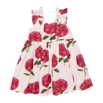 Pink Chicken - Baby Girls Via Jumper Pink Stripe Hydrangeas