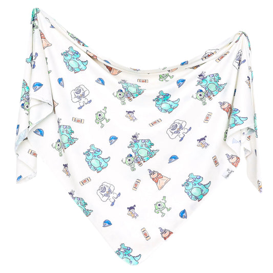 Monsters Inc. Friends Knit Swaddle Blanket
