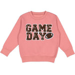 Sweet Wink- Dusty Rose Game Day Patch Sweatshirt