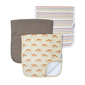 Copper Pearl - Swift Burp Cloth Set (3-Pack)