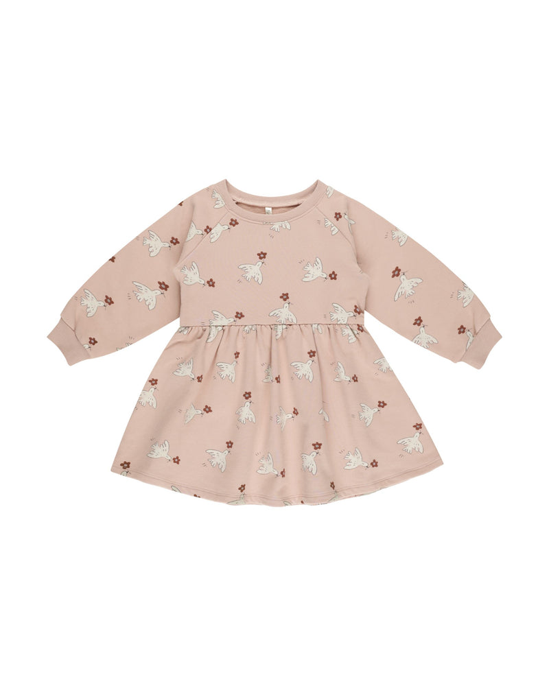 Rylee & Cru - Doves Raglan Dress