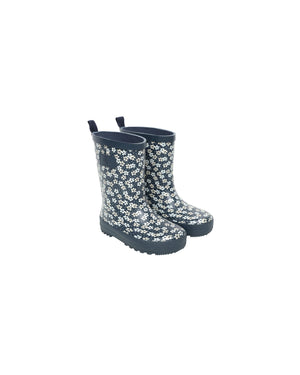 Rylee & Cru - Blue Floral Rainboot