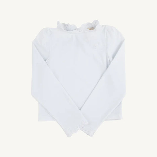 Worth Ave White Winnie's Wave Spotter Swim Shirt