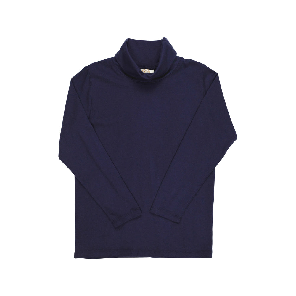 The Beaufort Bonnet Company - Nantucket Navy Tatum's Turtleneck Shirt