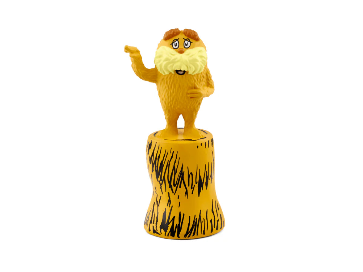 The Lorax Tonie figure from Tonies, featuring the character from Dr. Seuss's The Lorax in bright colors and detailed design.