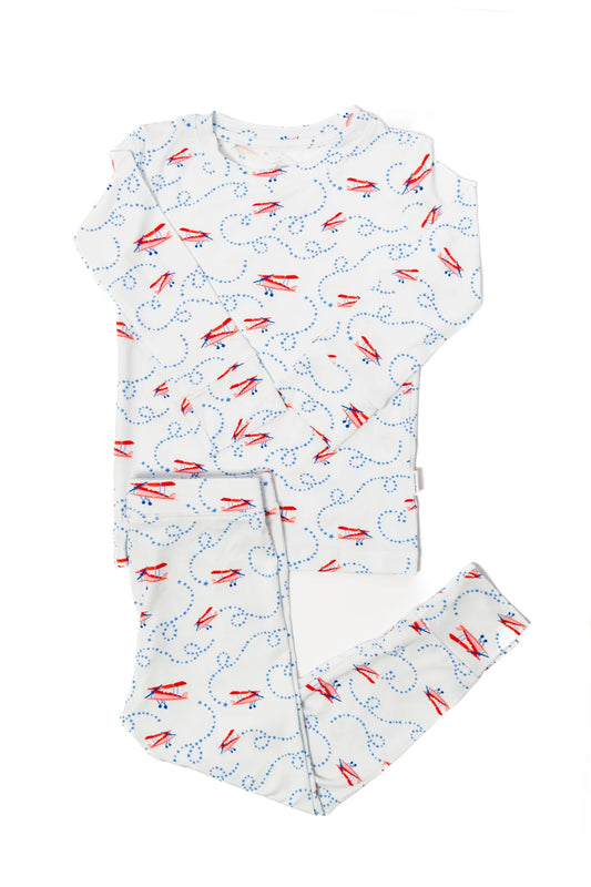 Airplane Two Piece Pajamas