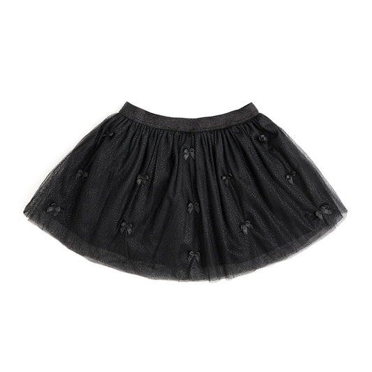 Onyx Bow Tutu Skirt