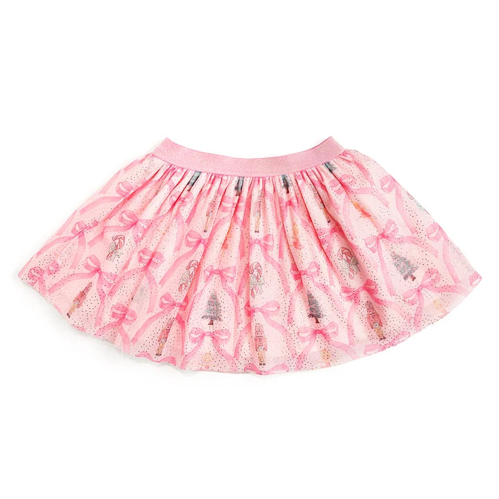 Nutcracker Trellis Christmas Tutu Skirt