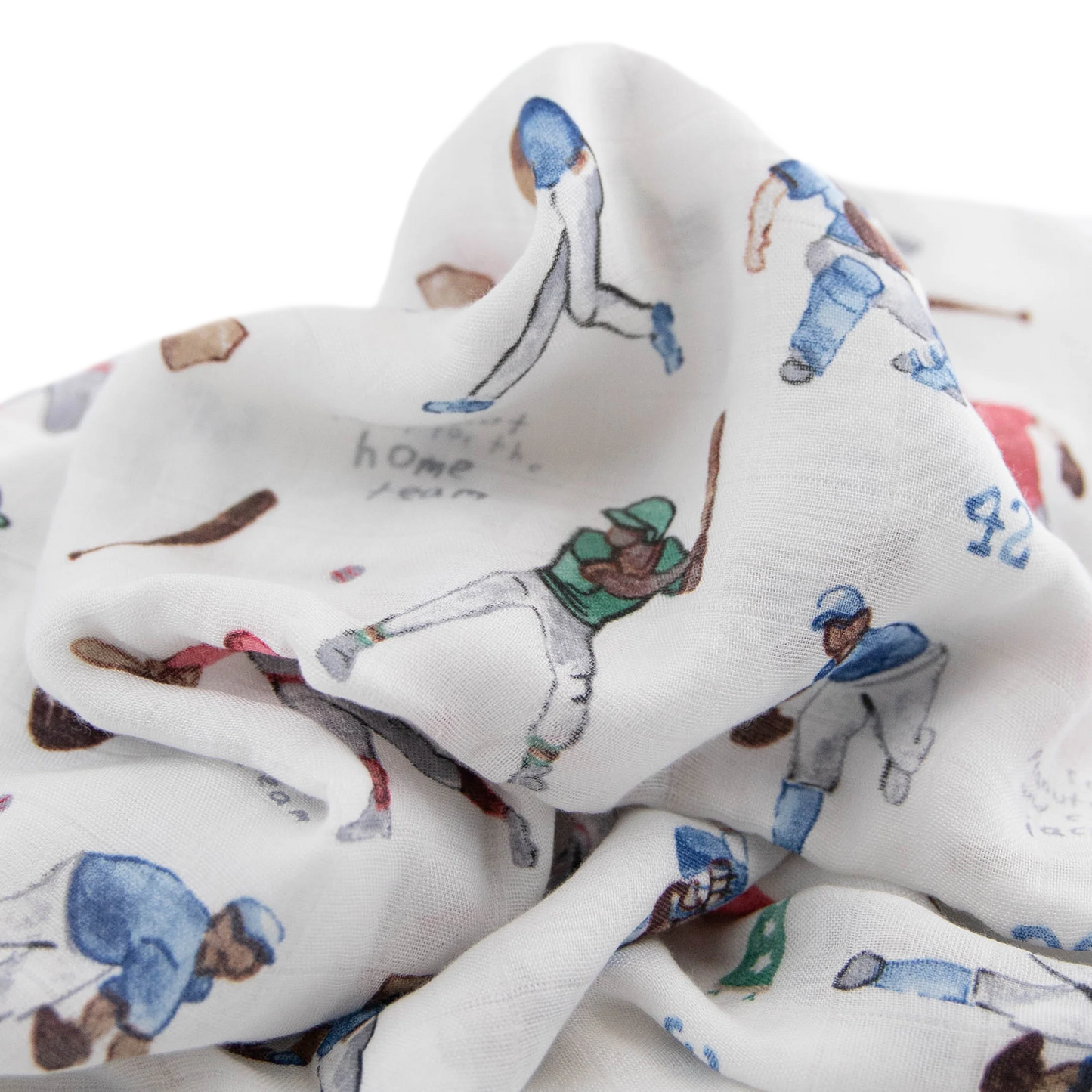 Little Unicorn - Deluxe Muslin Swaddle Blanket - Home Run