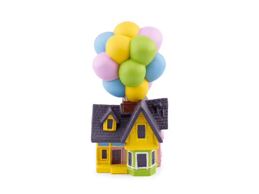Disney and Pixar Up Tonie figurine by Tonies featuring Carl Fredricksen and Ellie in a colorful, detailed collectible display.