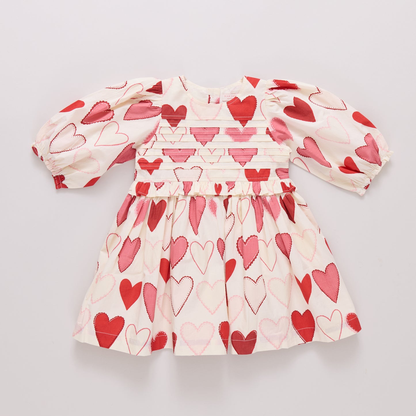 Gradient Hearts Girls Renee Dress
