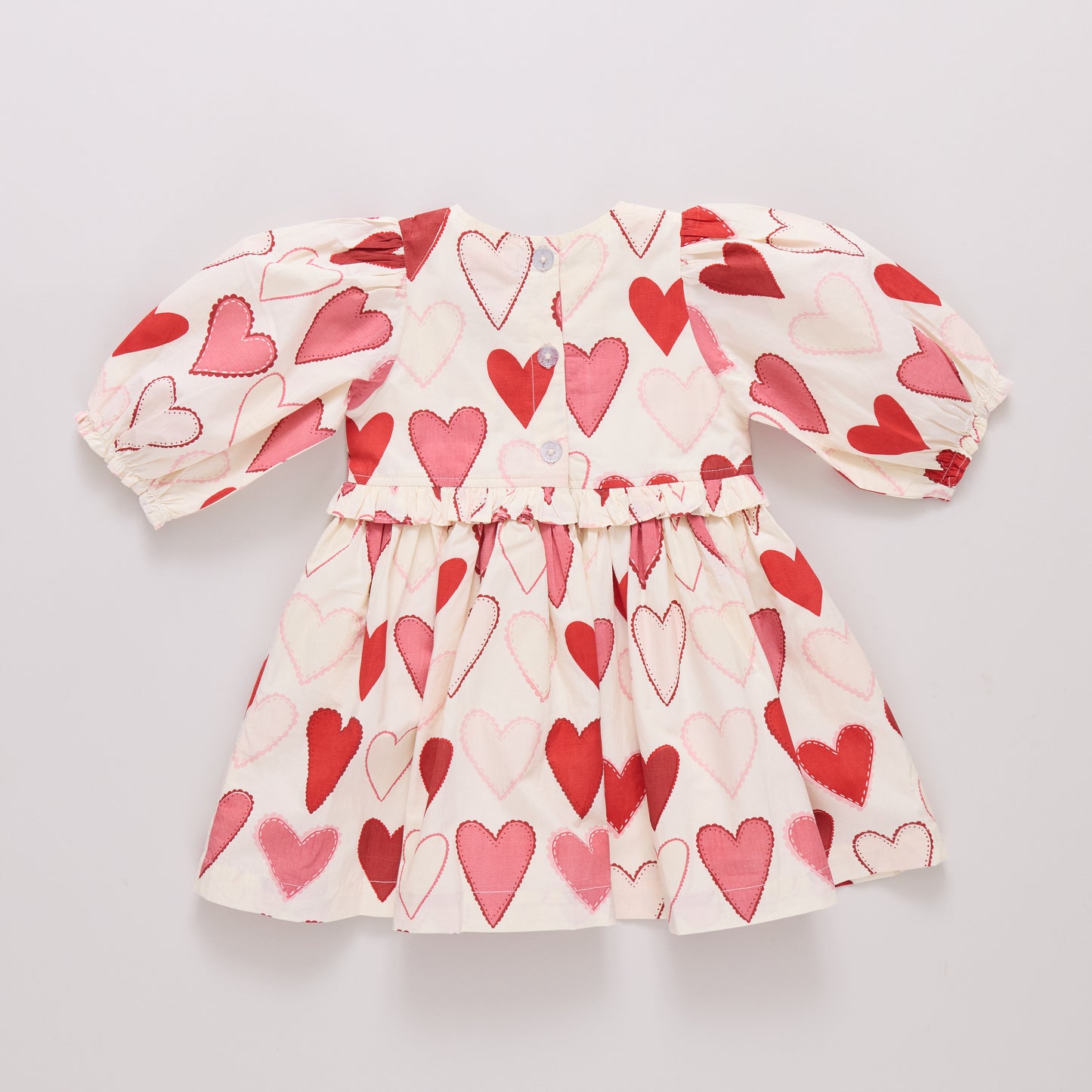 Gradient Hearts Girls Renee Dress